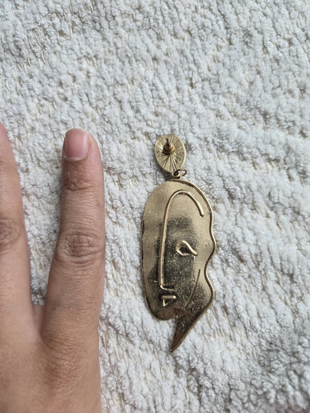 Gold Dangle Earrings - photo 2