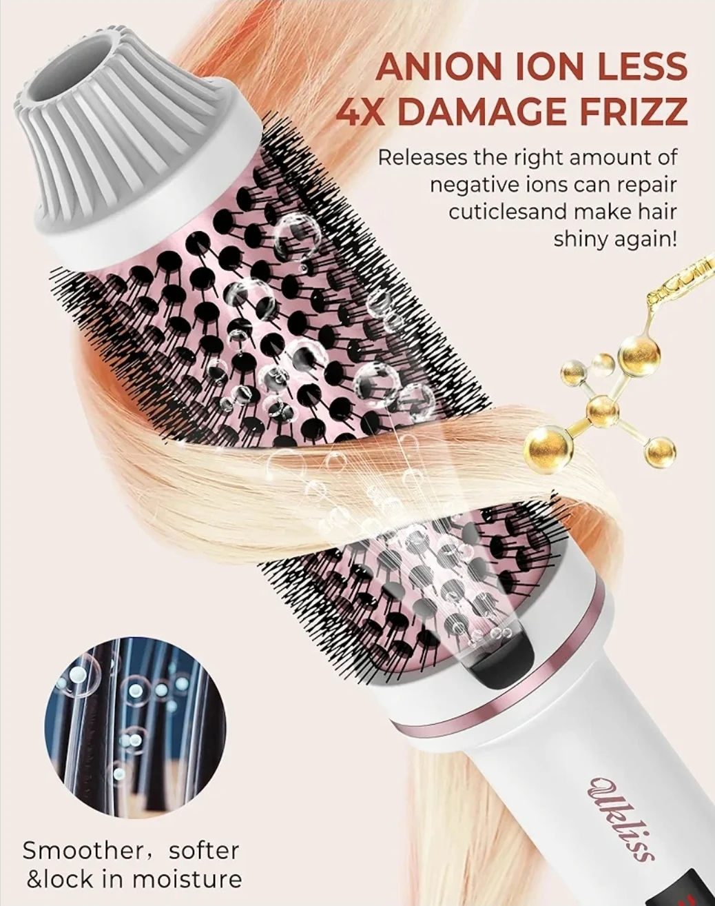 Ukliss Thermal Brush 1.5 Inch Hot Brush White - photo 4