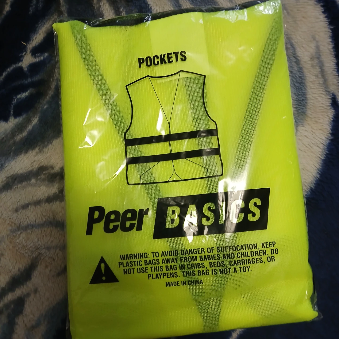 Peer BASICS High Visibility Safety Vest XL