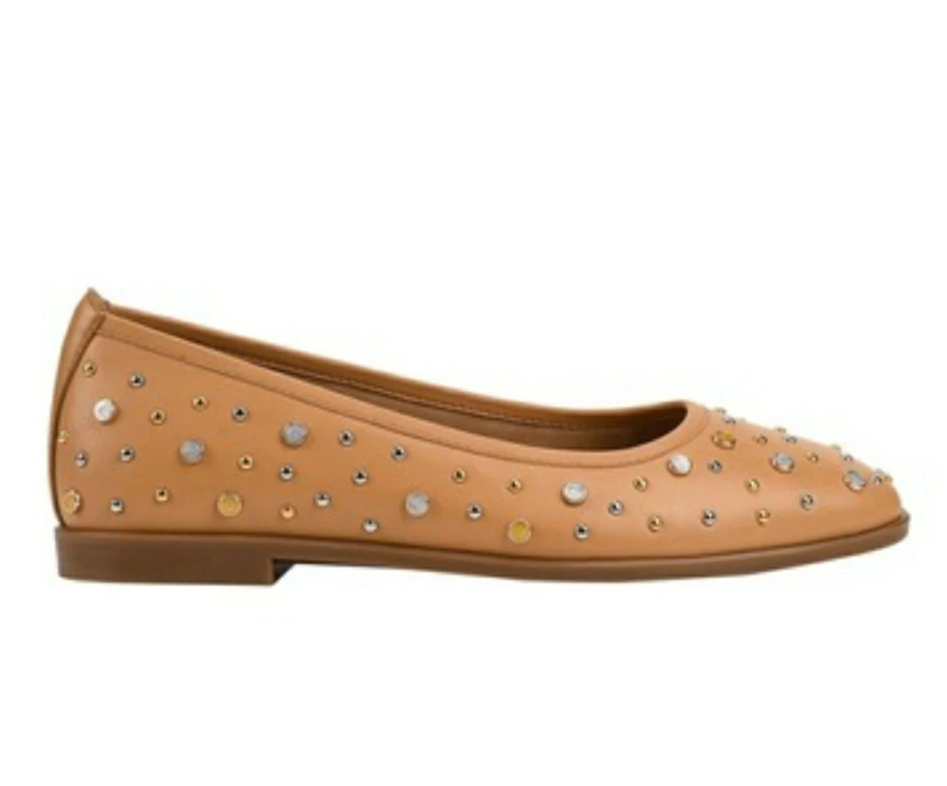 Brand new Zara Brown Studded Flats - photo 2