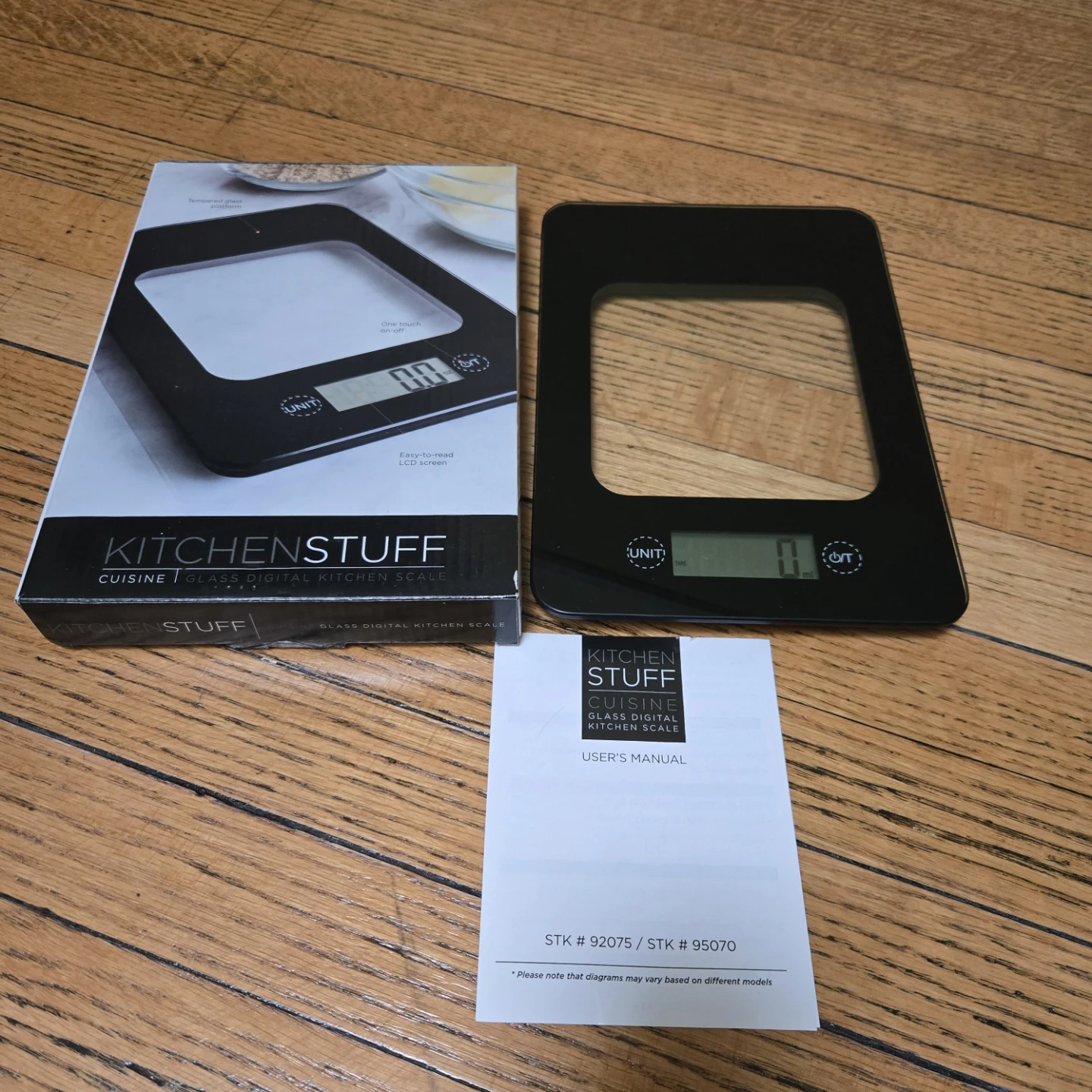 Kitchen Stuff Glass Digital Kitchen Scale