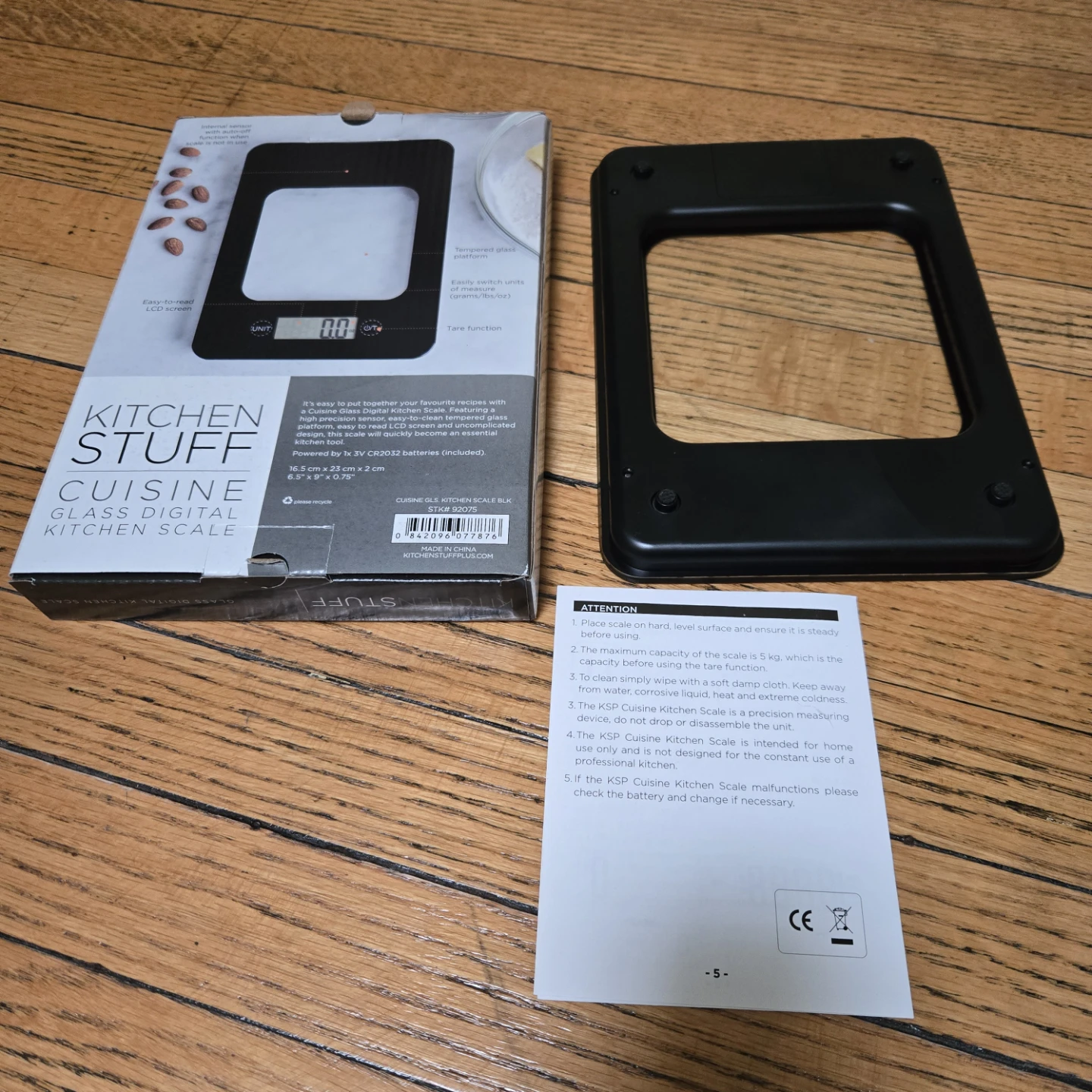 Kitchen Stuff Glass Digital Kitchen Scale - photo 2