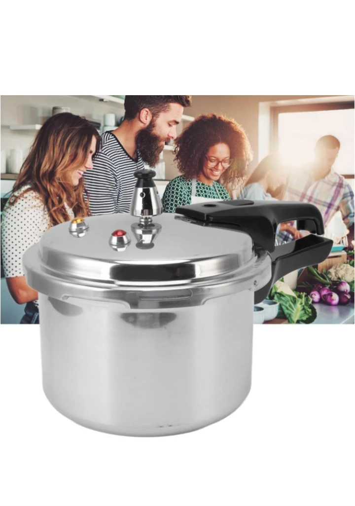 Stainless Steel Pressure Cooker 7.1 inch Diameter - photo 5