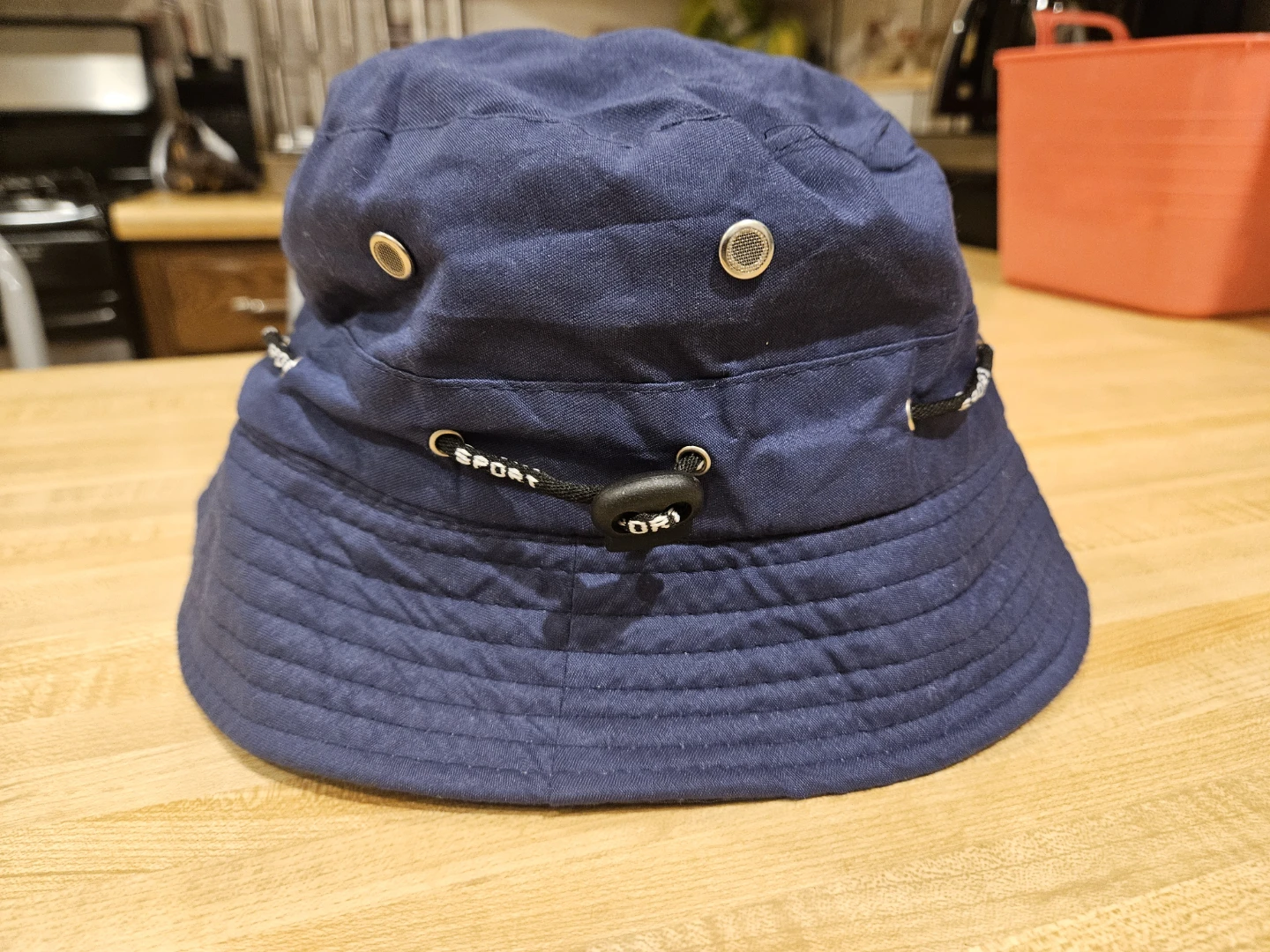 Navy Blue Sport Bucket Hat - photo 5