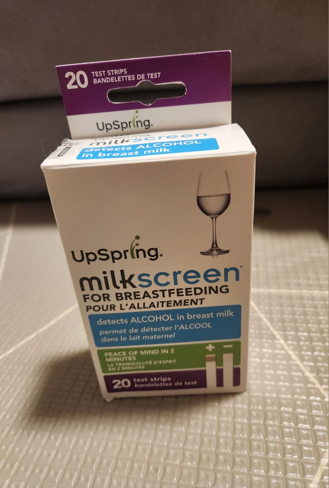 UpSpring MilkScreen Alcohol Test Strips for Breastfeeding