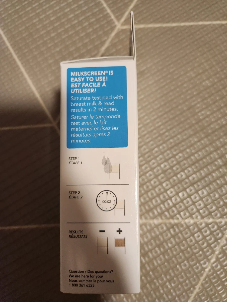 UpSpring MilkScreen Alcohol Test Strips for Breastfeeding - photo 3