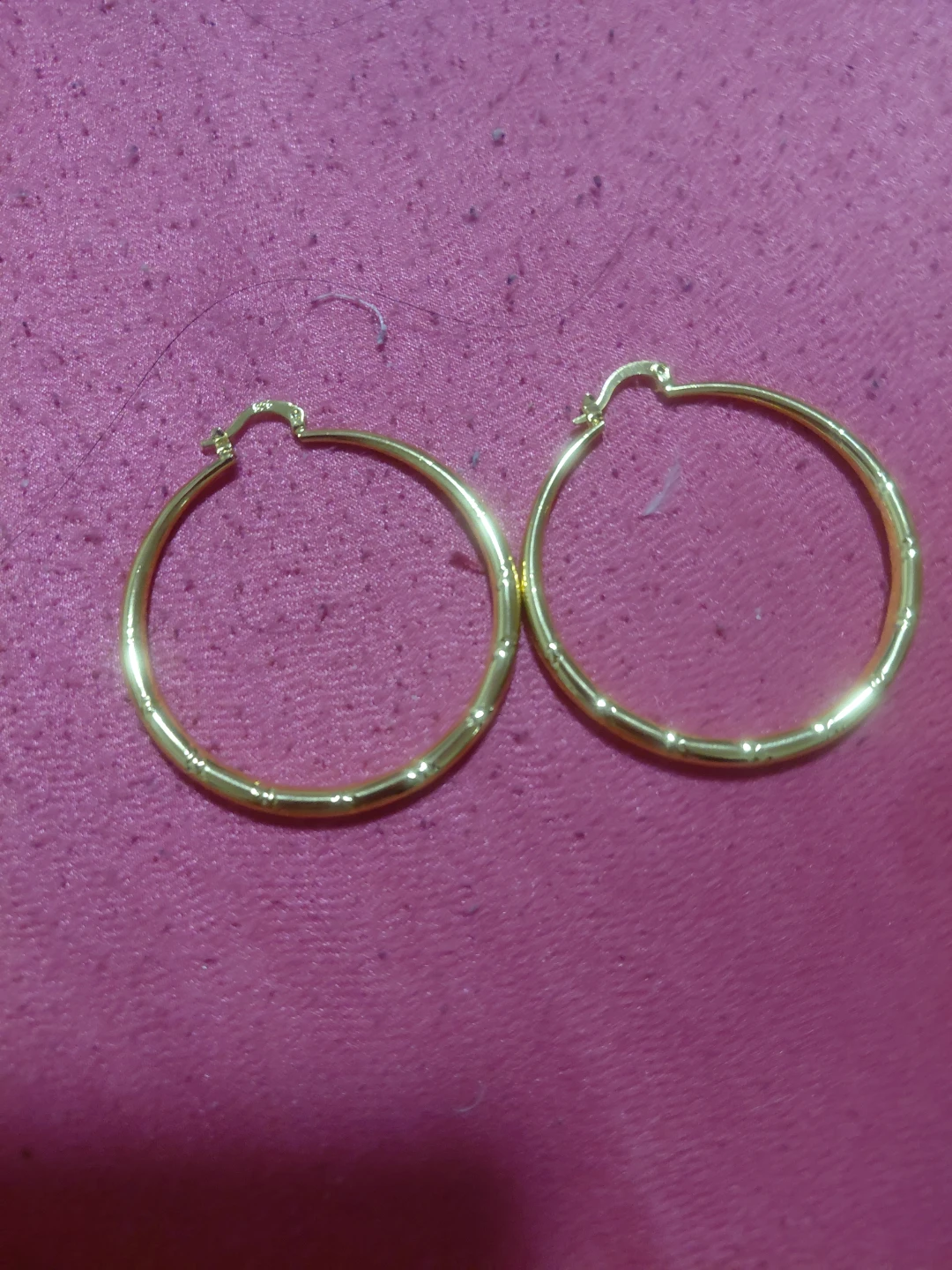 Gold Hoop Earrings 18k