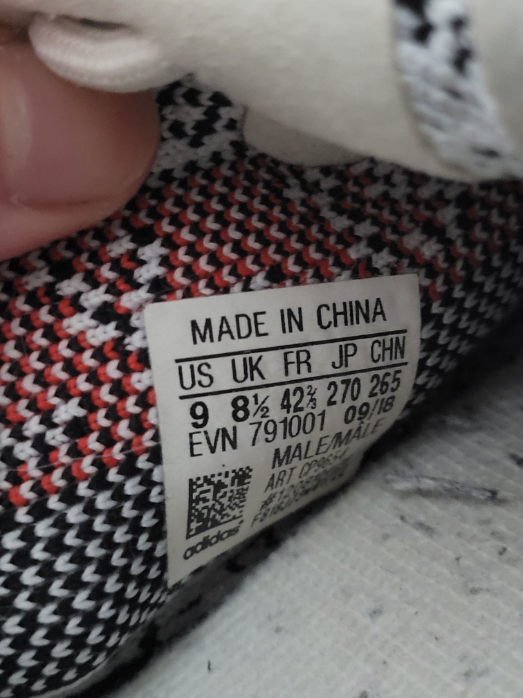 authentic yeezy 350 zebra, sz 9 - photo 4