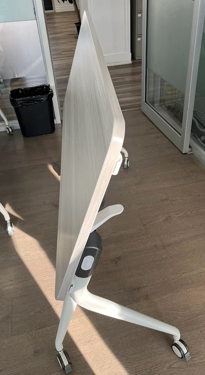 Flip-top Conference Table with Wheels - photo 4