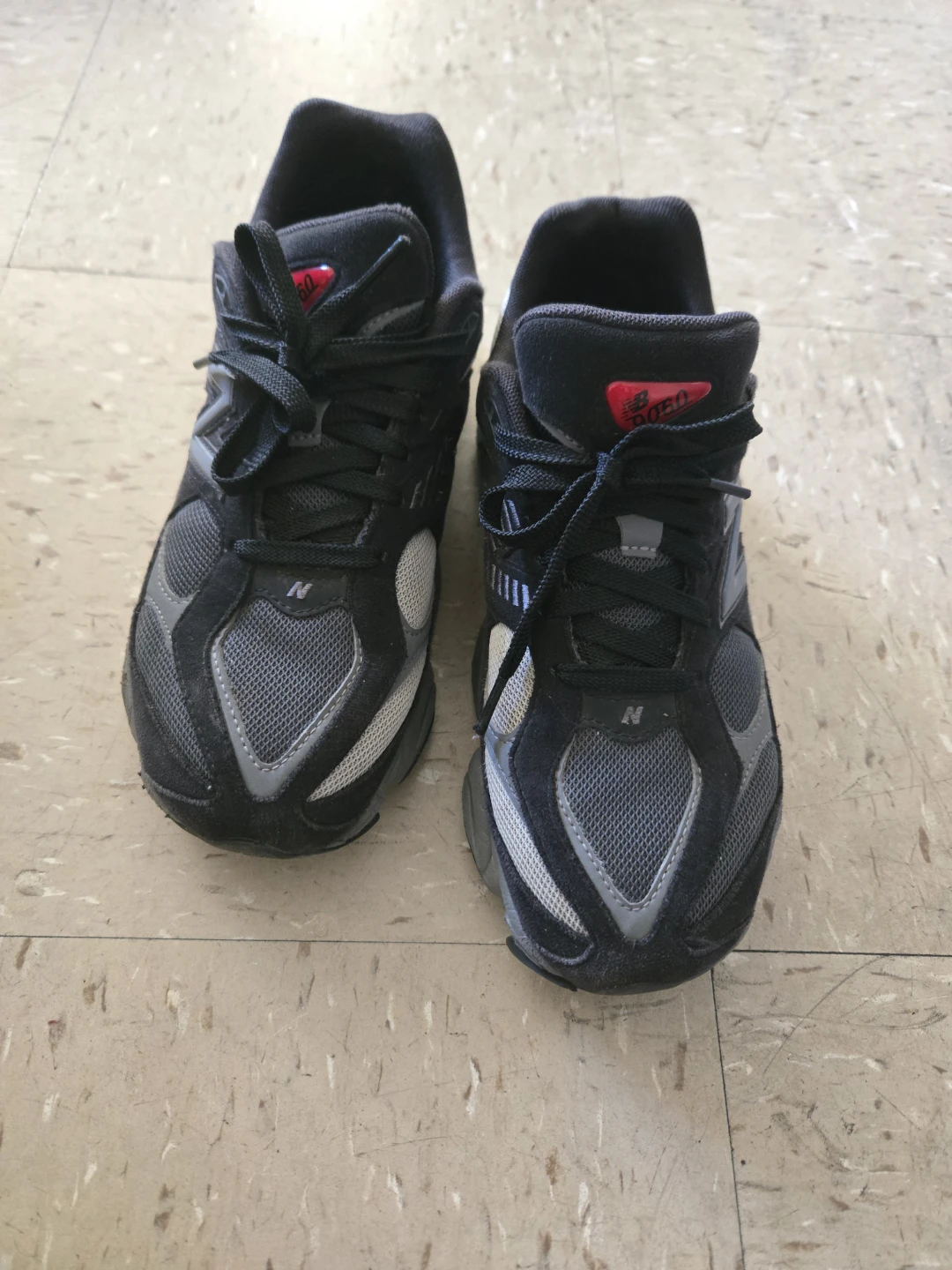 New Balance 9060 Black Running Shoes - photo 2