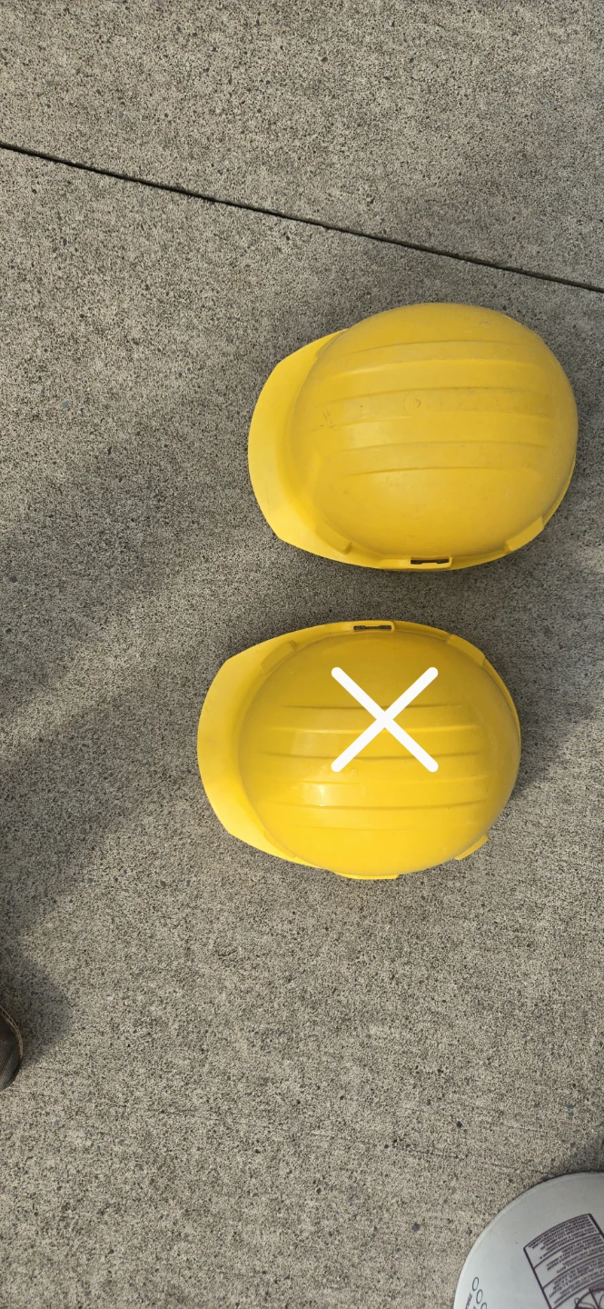 Yellow Hard Hats (qty 3)