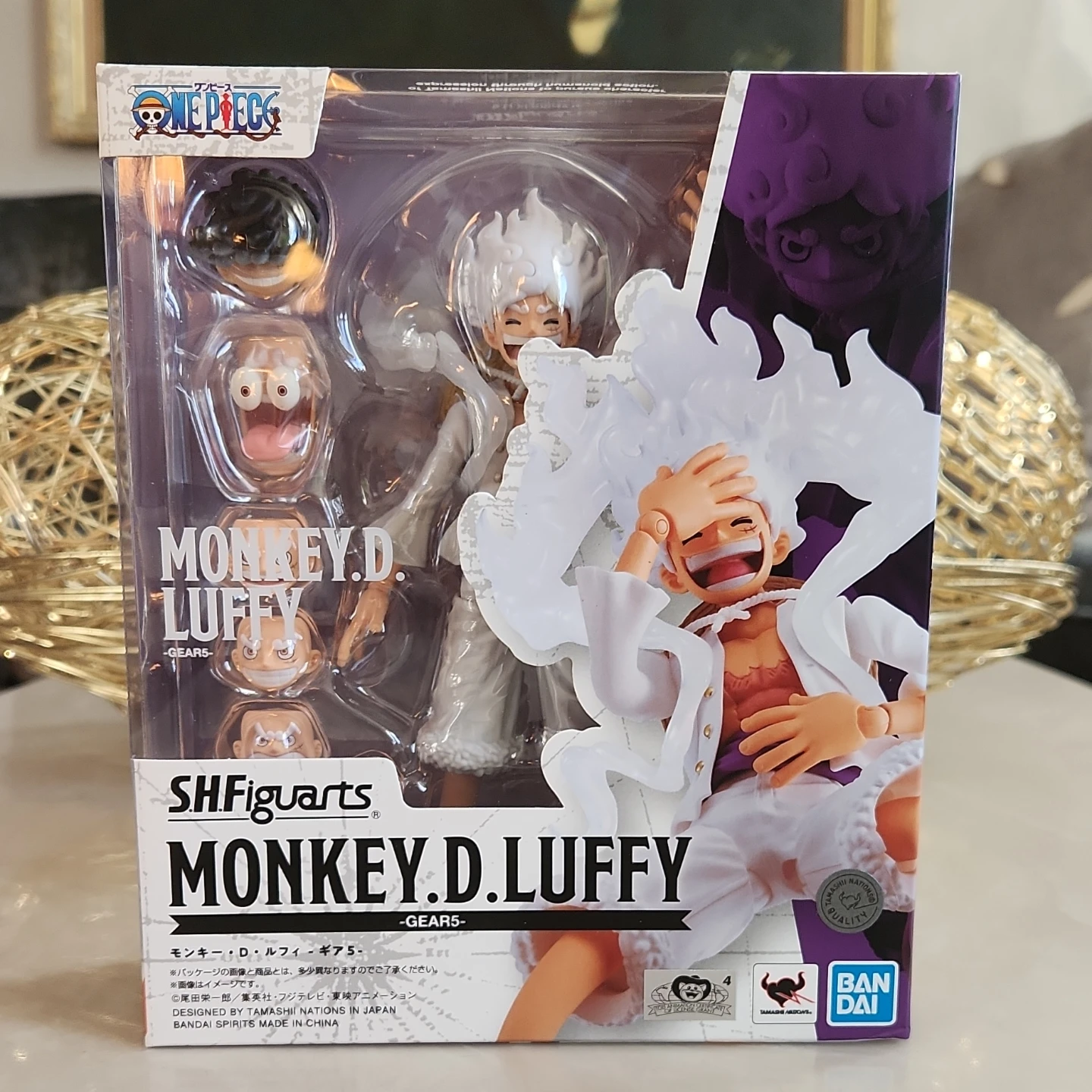 S.H.Figuarts Monkey D. Luffy Gear 5 Action Figure