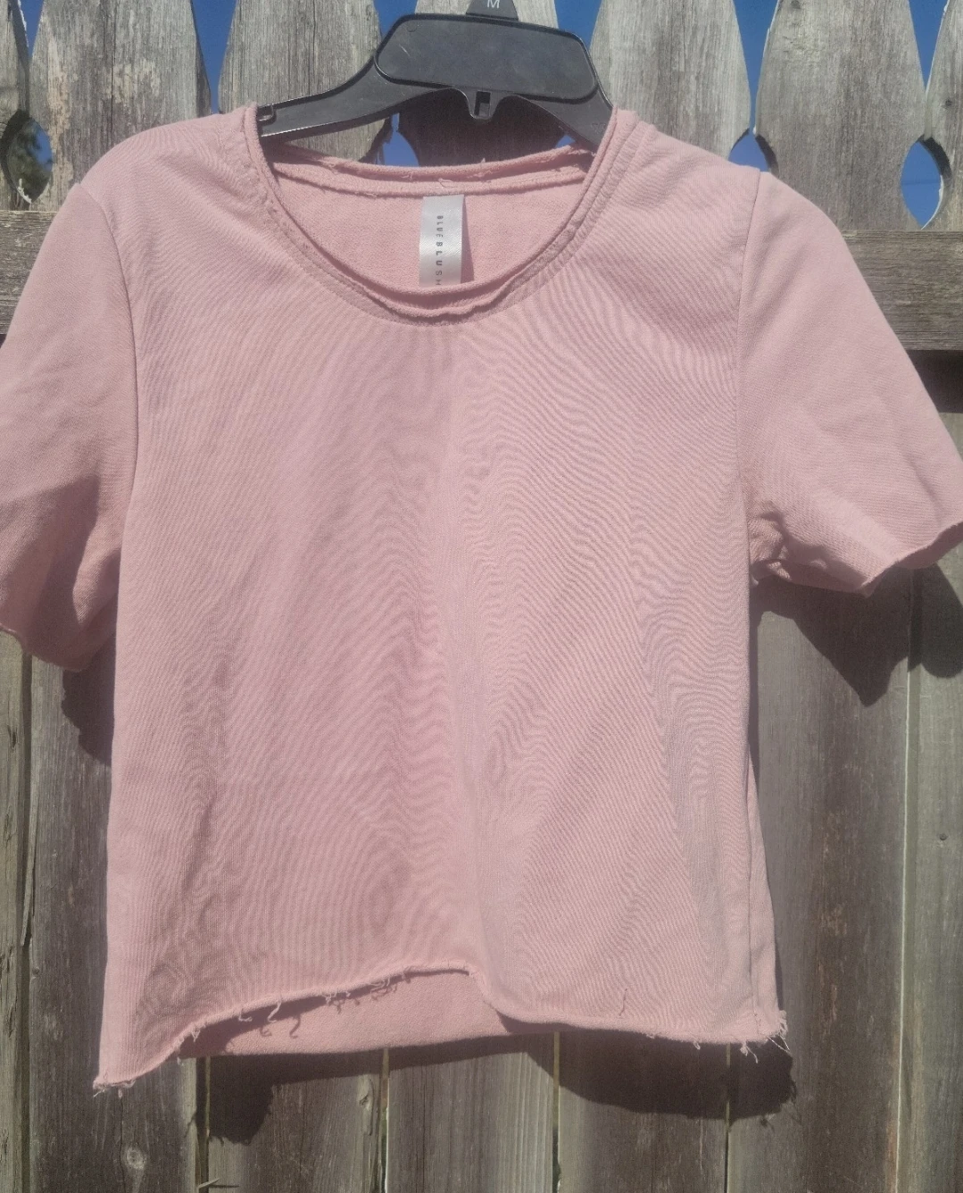 Blue Blush Pink women's top