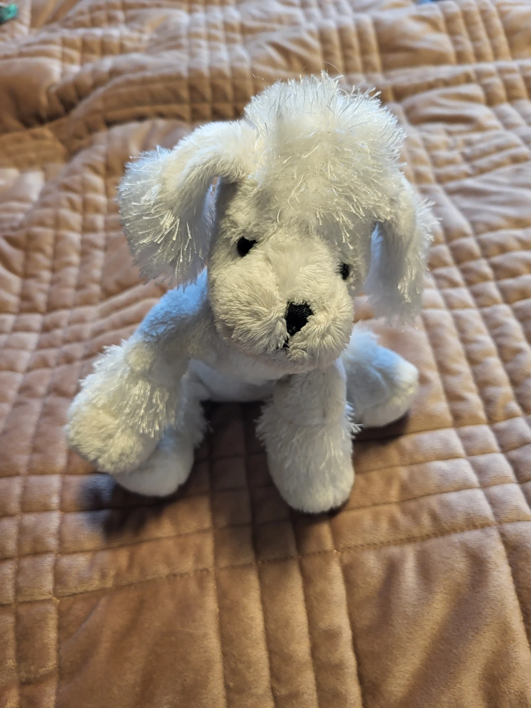 Webkinz white poodle