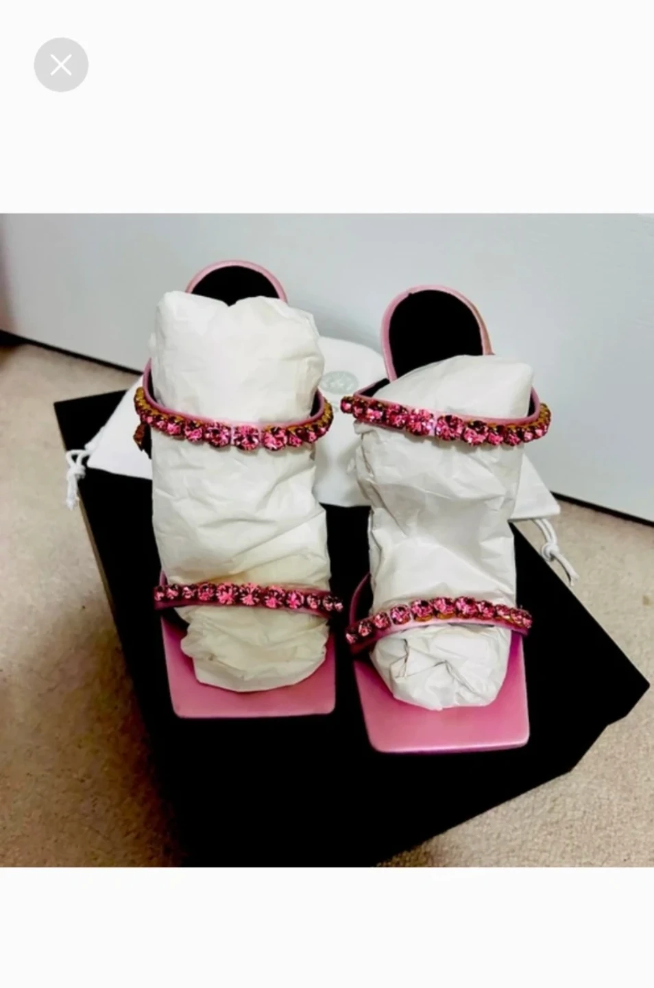 AUTHENTIC versace heels off the runway - photo 2