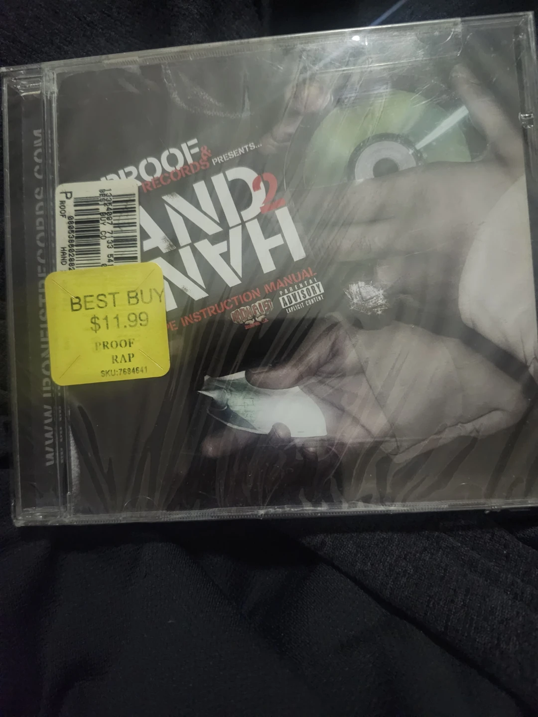 Proof Hand 2 Rap CD