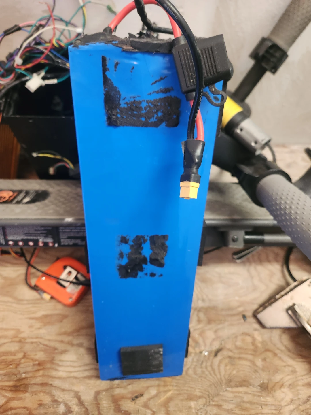 48v 30ah Blue Electric Scooter Battery Pack