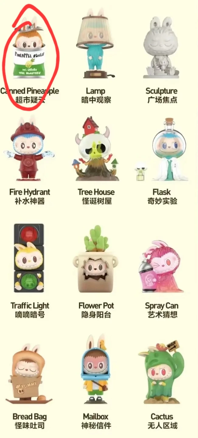 Canned Pineapple Figure