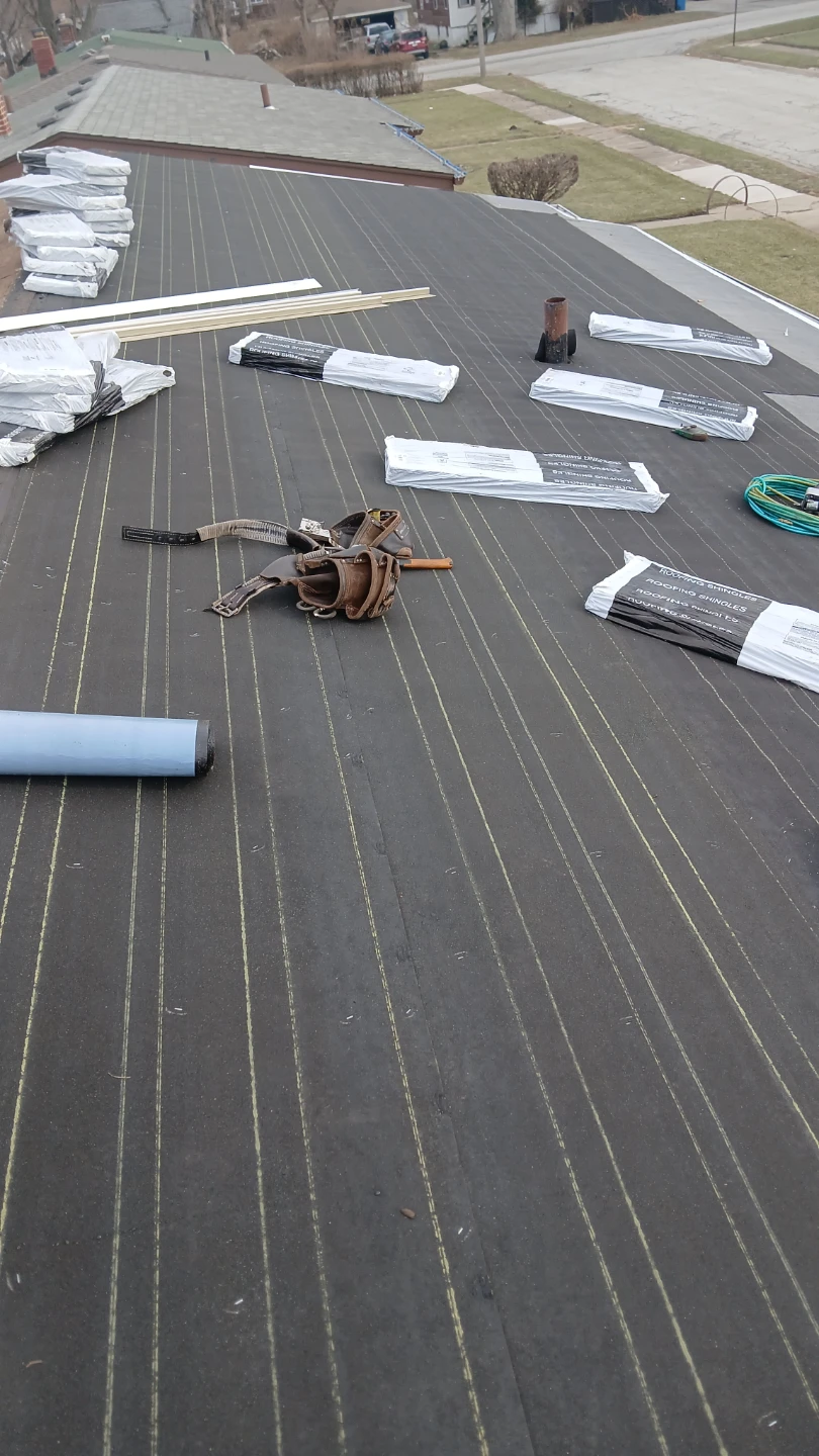Roofing Materials and Tools