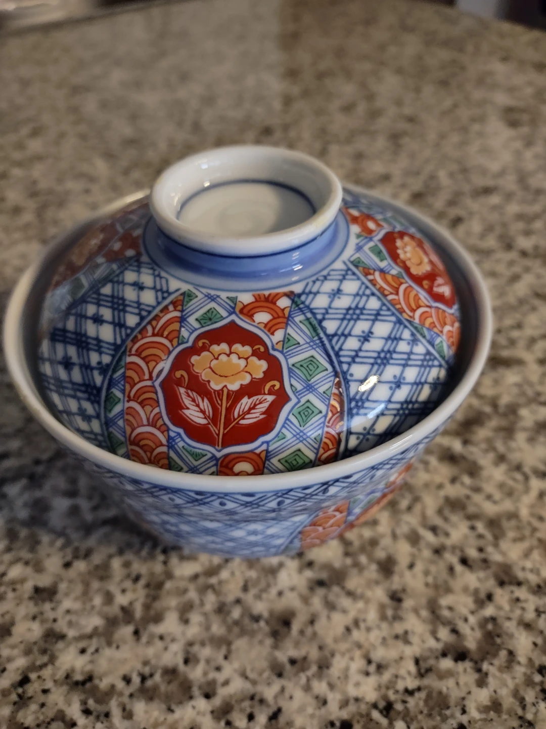 Japanese Style Ceramic Bowl with Lid - photo 3