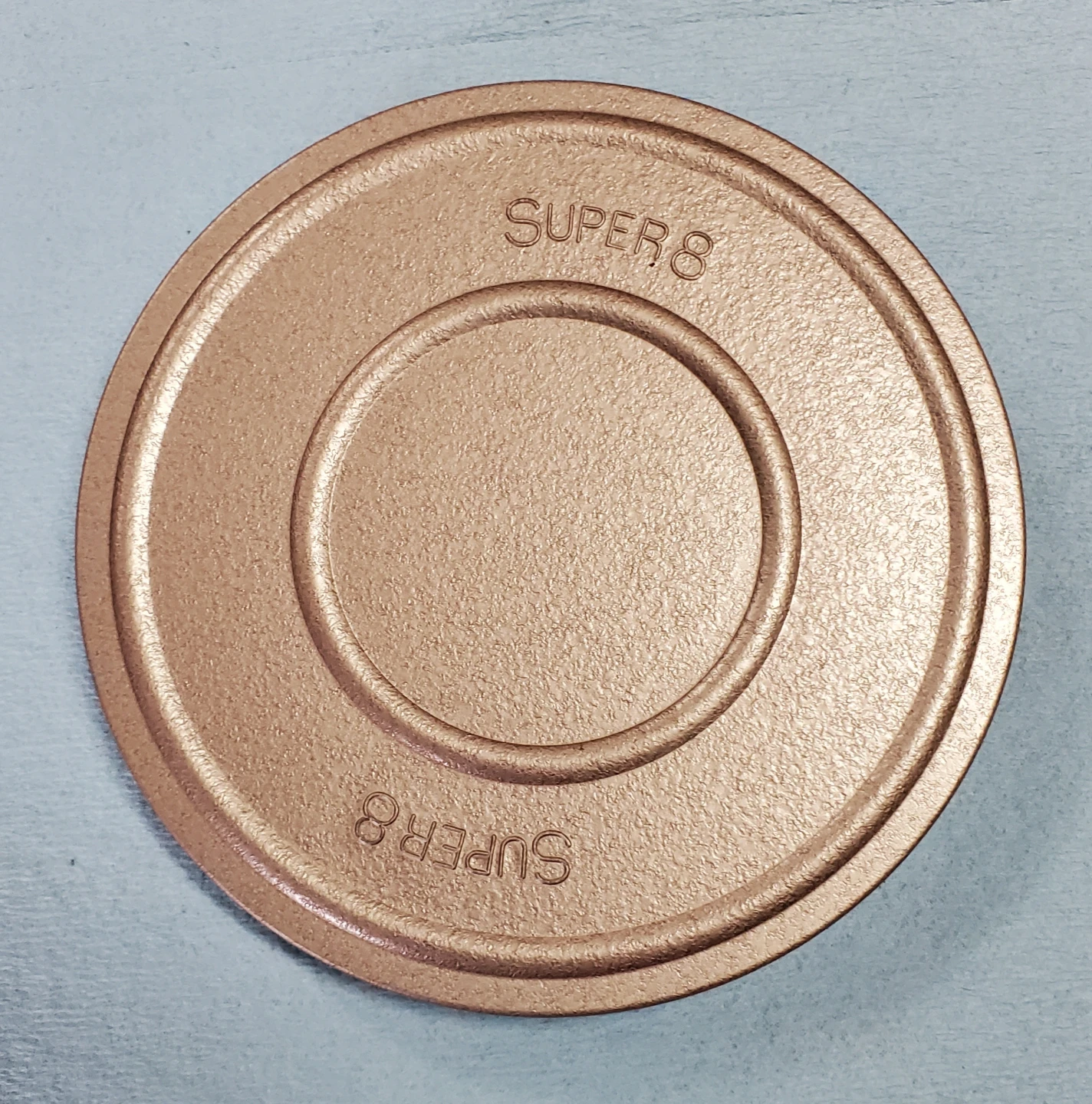 🥕 Super 8 Film Reel with Case