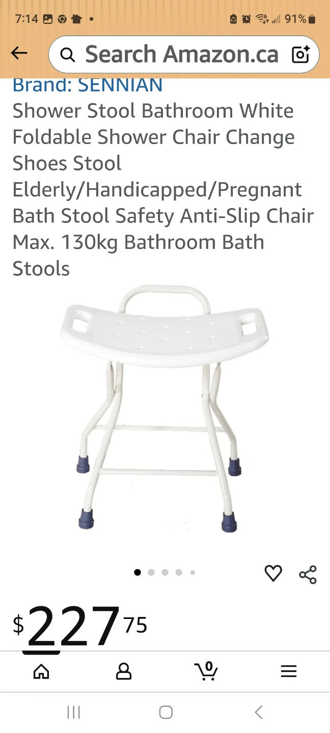Folding Bathroom Shower Chair - photo 2