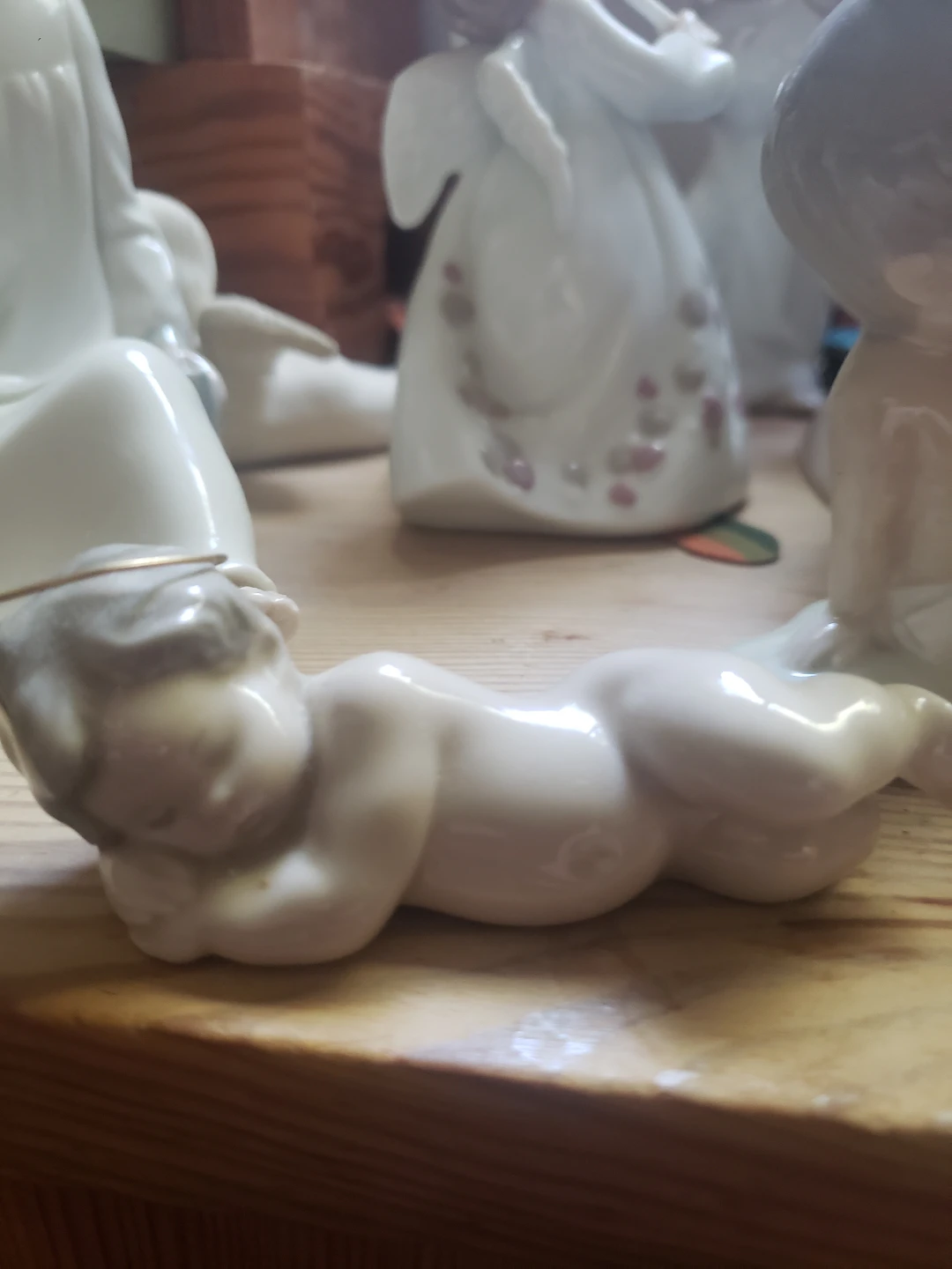 Lladro Porcelain Baby Jesus Figurine