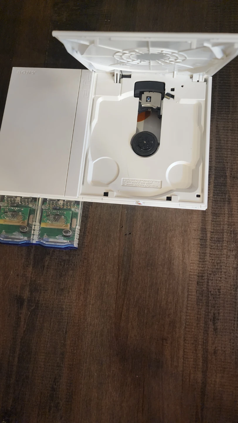 Playstation 2 White Slim With Games and Controllers - photo 2
