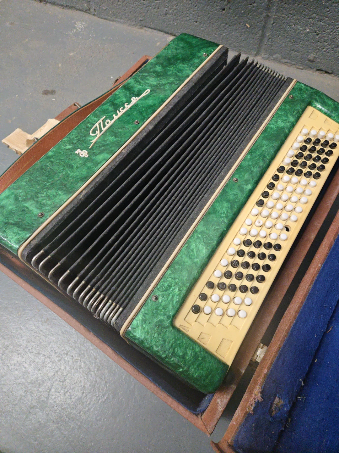 Vintage Accordion also known as a Bayan