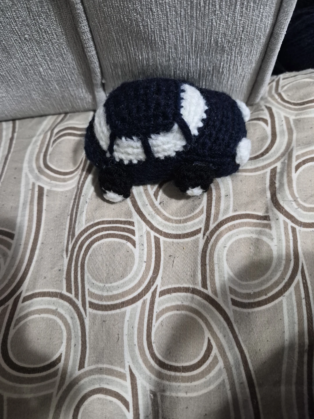 Handmade Crocheted Car Toy - photo 3