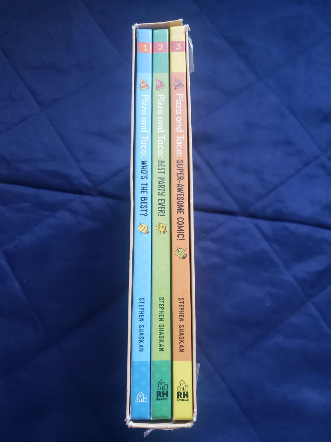 Book set PIZZA and TACO to go books #1-3 Stephen Shaskan - photo 3