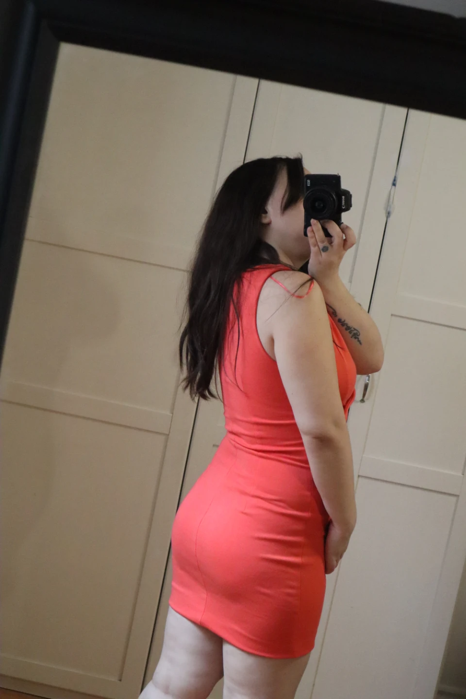Coral Wrap Dress zara - photo 2