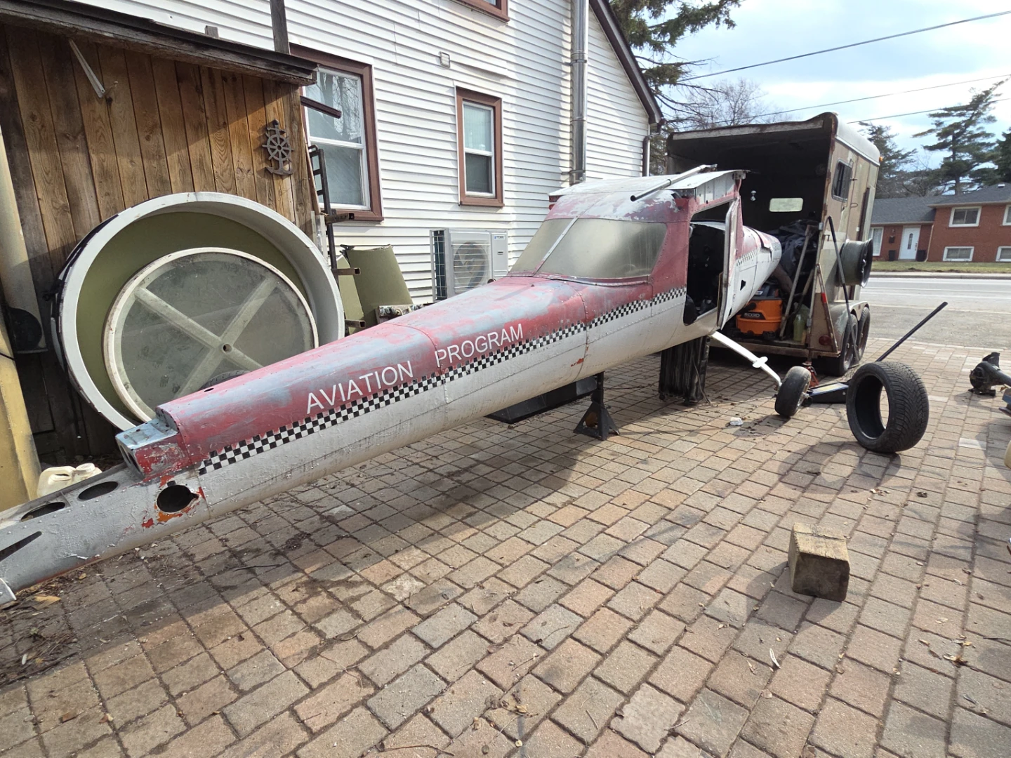 Airplane Fuselage for Aviation Program