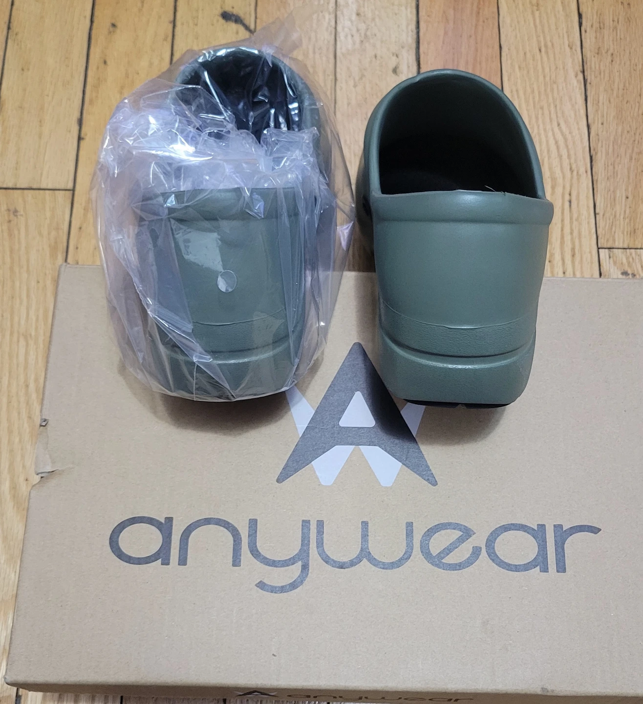 Anywear Clogs Slip Resistant Size 11 Women Olive Green - photo 5