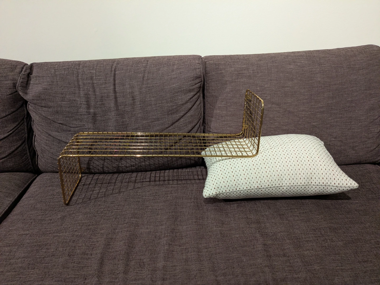 IKEA Svenshult Gold Wire Shelf
