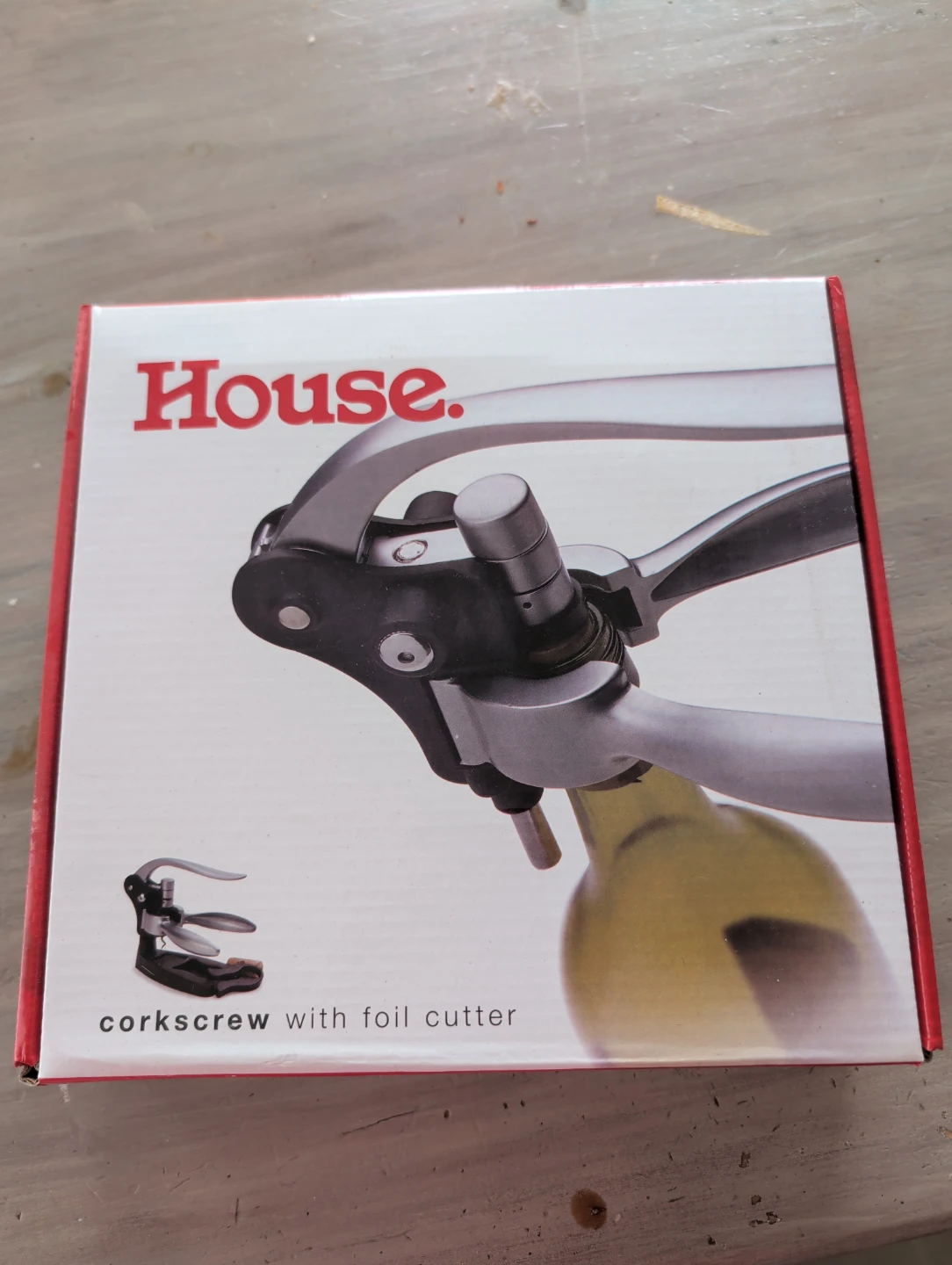 House. Corkscrew with Foil Cutter
