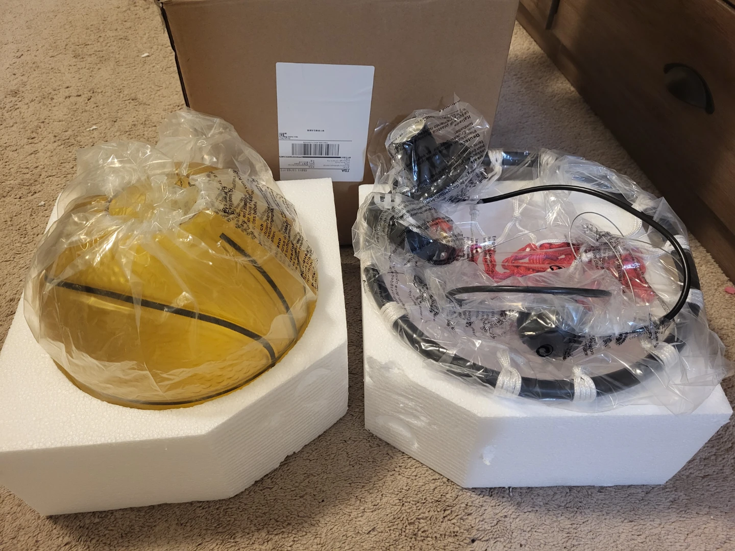 Basketball ceiling light fixture (New in box) - photo 3