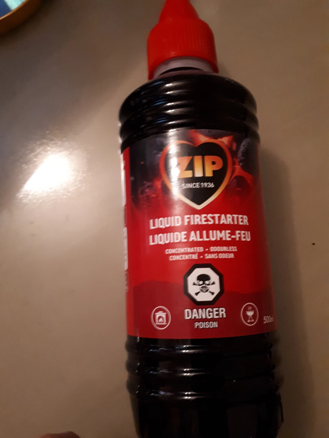 ZIP Liquid Firestarter 500ml🧡