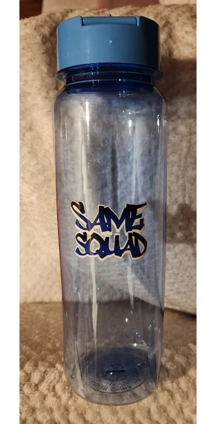 30 oz Same Squad Blue Water Bottle