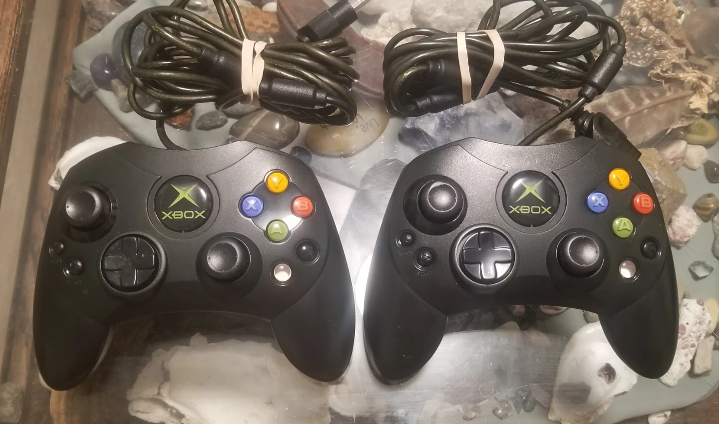Fully Working Original Xbox "S" Wired Controllers