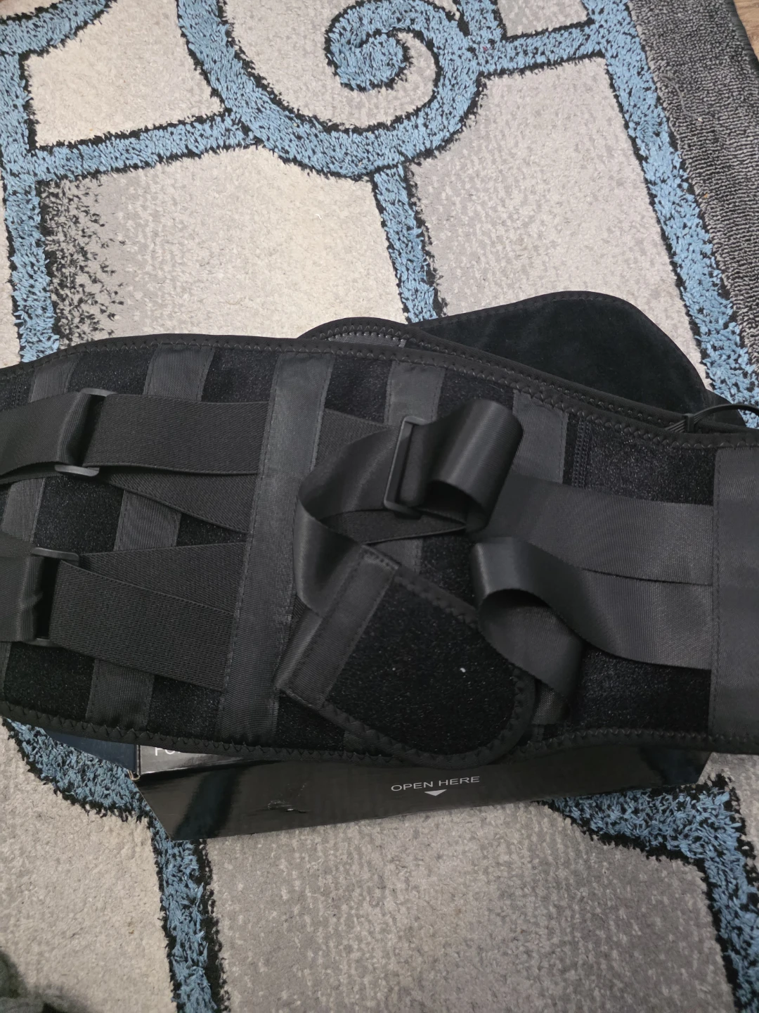 Heated Back Brace for Lower Back Pain Relief - photo 2