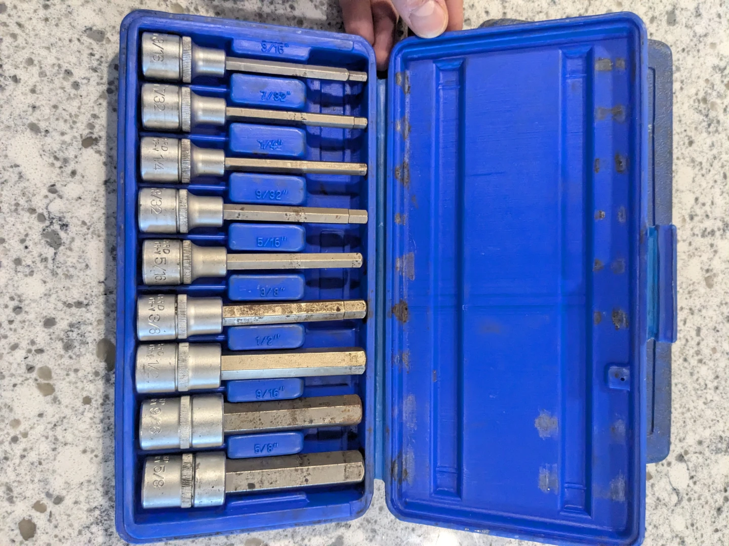 2 sets Westward 10 pc Drive Extra Long Hex Bit Socket 2 sets - photo 2