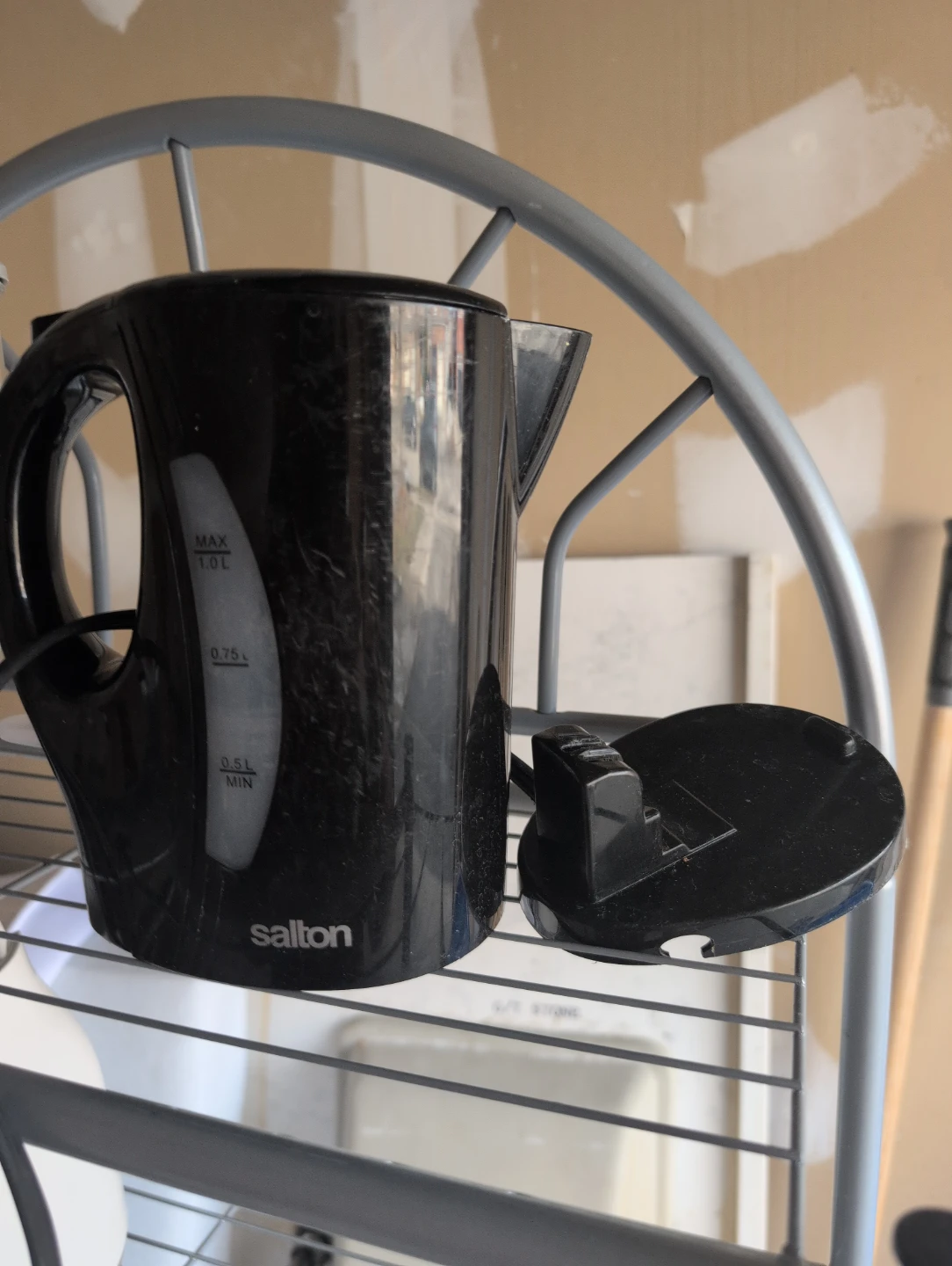 Salton Black Electric Kettle 1.0L - photo 2