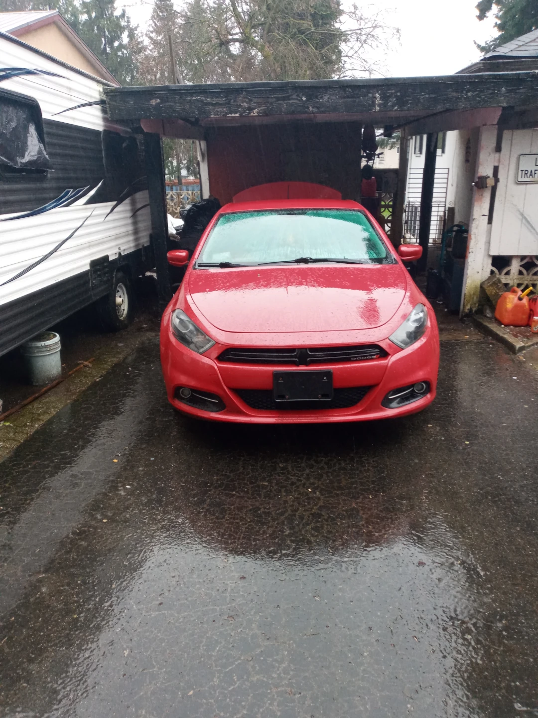 Red Dodge Dart SXT