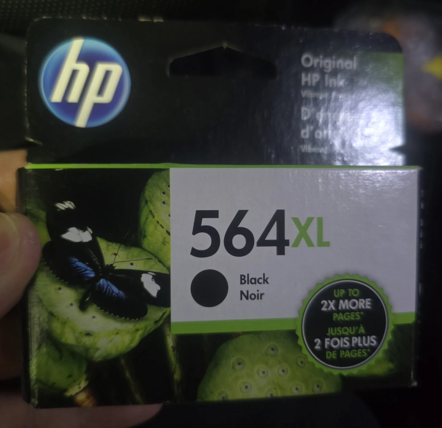 Genuine HP 564XL Black Ink NEW - photo 2