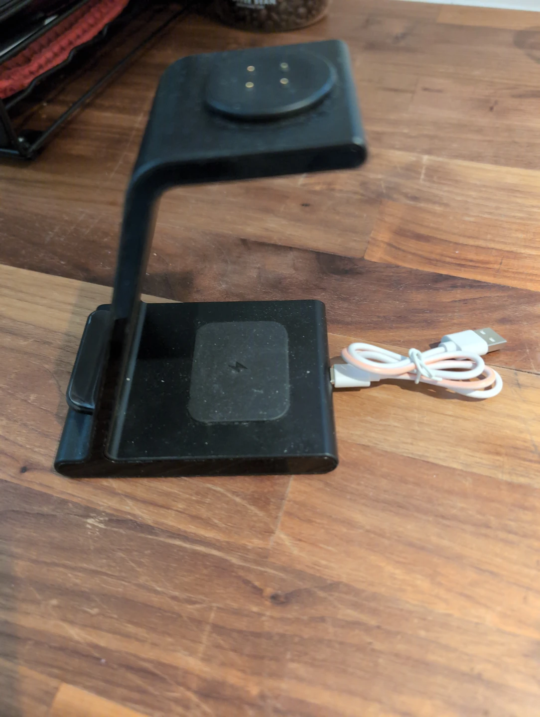 Black Charging Stand with USB Cable - photo 2