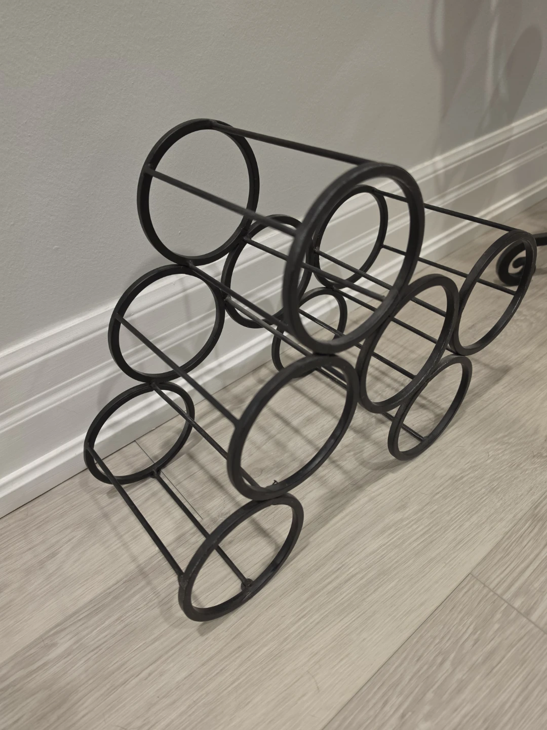 Metal 6-Bottle Wine Rack - photo 2