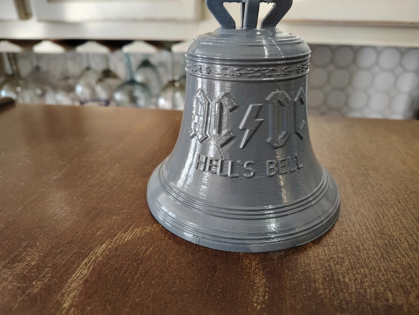 AC/DC Hells Bell 3D Printed Replica