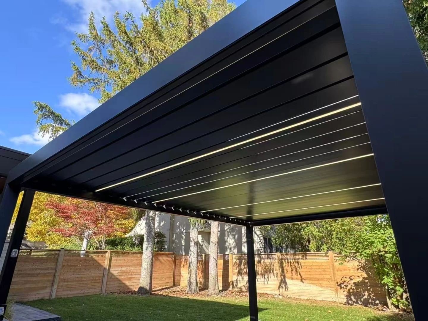 Modern Pergola with LED Lighting - photo 4