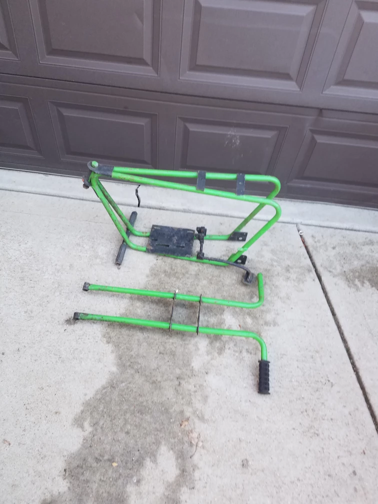 vintage Green Mini Bike Frame